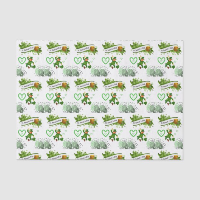 Saint Patrick's Day Tissue Paper (Front)