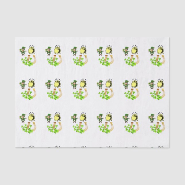Saint Patrick's Day Tissue Paper (Front)