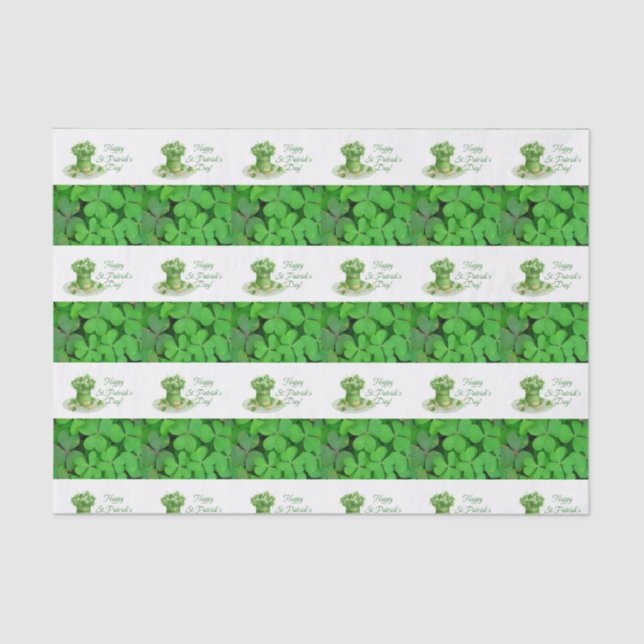Saint Patrick's Day Tissue Paper (Front)
