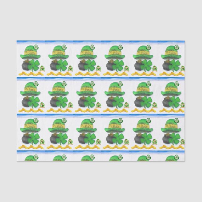 Saint Patrick's Day Tissue Paper (Front)