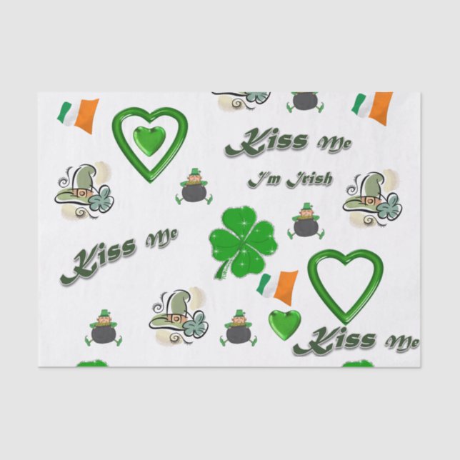 Saint Patrick's Day Tissue Paper (Front)