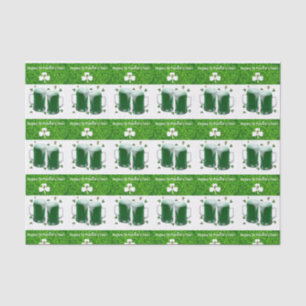 Saint Patrick's Day Tissue Paper Beer