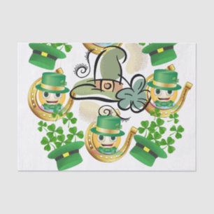 Saint Patrick's Day Tissue Paper Horseshoe