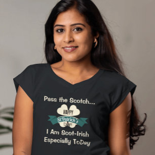 Saint Patricks Day Typography T-Shirt