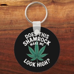 Saint Patricks Funny Party for Guys Great Parade  Key Ring