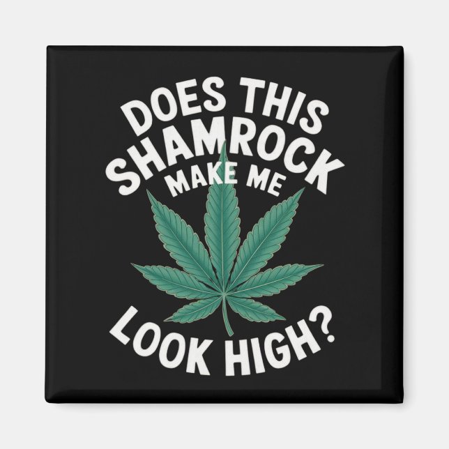 Saint Patricks Funny Party for Guys Great Parade  Magnet (Front)