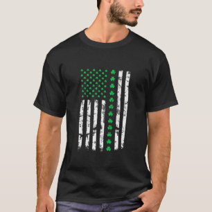 Saint Pattys Irish St Patricks Day Shamrock Americ T-Shirt