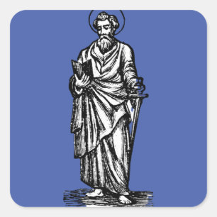 Saint Paul Apostle to the Gentiles Square Sticker