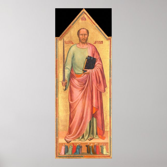 Saint Paul - Bernardo Daddi Fine Art Poster (Front)
