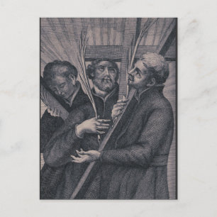 Saint Paul Miki Japanese Catholic evangelis Postcard