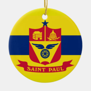 Saint Paul* Minnesota Christmas Ornament