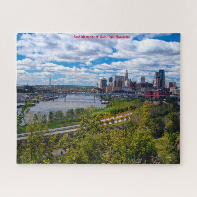Saint Paul Minnesota. Jigsaw Puzzle (Horizontal)