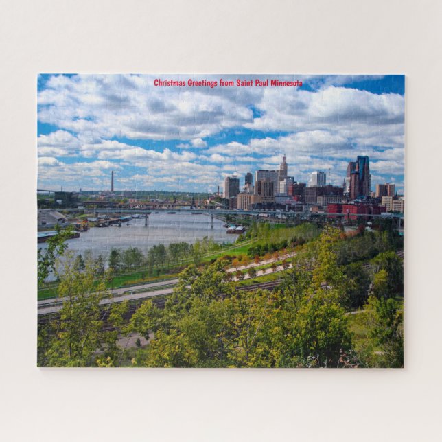Saint Paul Minnesota. Jigsaw Puzzle (Horizontal)