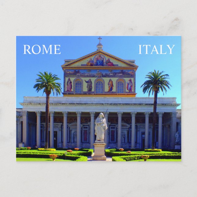 Saint Paul Outside the Walls Postcard (Front)