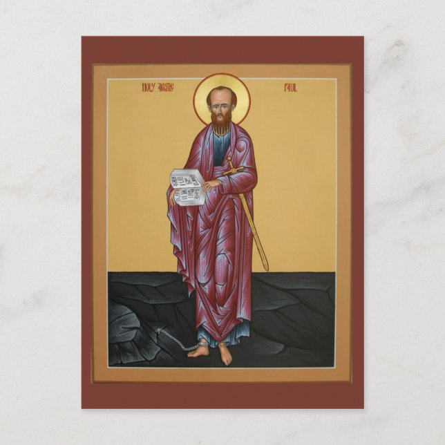 Saint Paul Prayer Card (Front)
