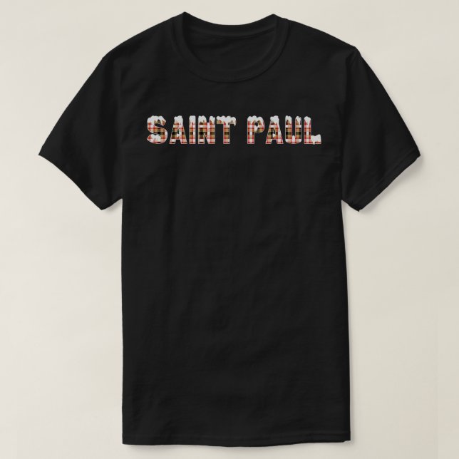 Saint Paul Snow T-Shirt (Design Front)