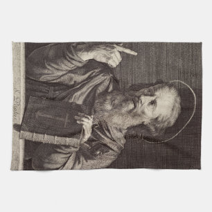 Saint Paul the Apostle by Philippe de Champaigne Tea Towel