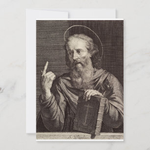 Saint Paul the Apostle by Philippe de Champaigne Thank You Card