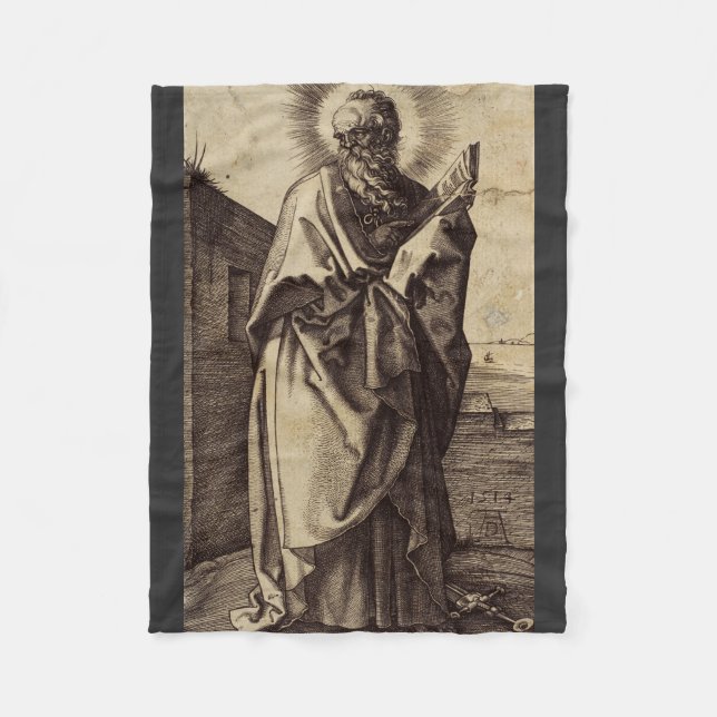 Saint Paul the Apostle Teacher of Nations Art Fleece Blanket (Front)