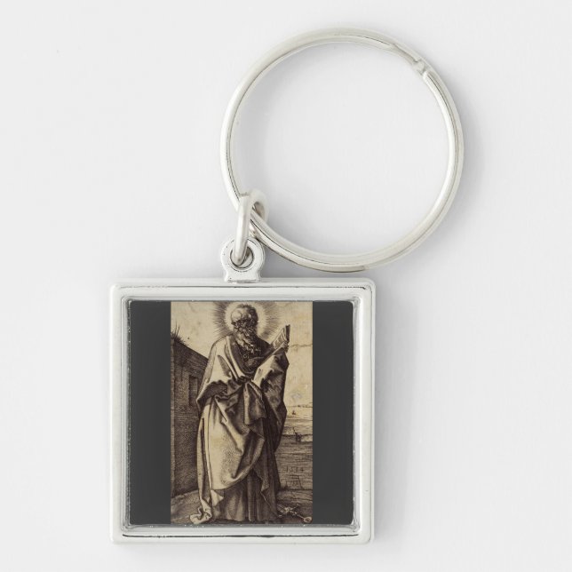Saint Paul the Apostle Teacher of Nations Art Key Ring (Front)