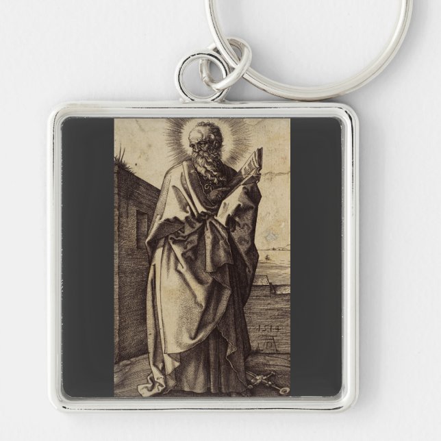 Saint Paul the Apostle Teacher of Nations Art Key Ring (Front)
