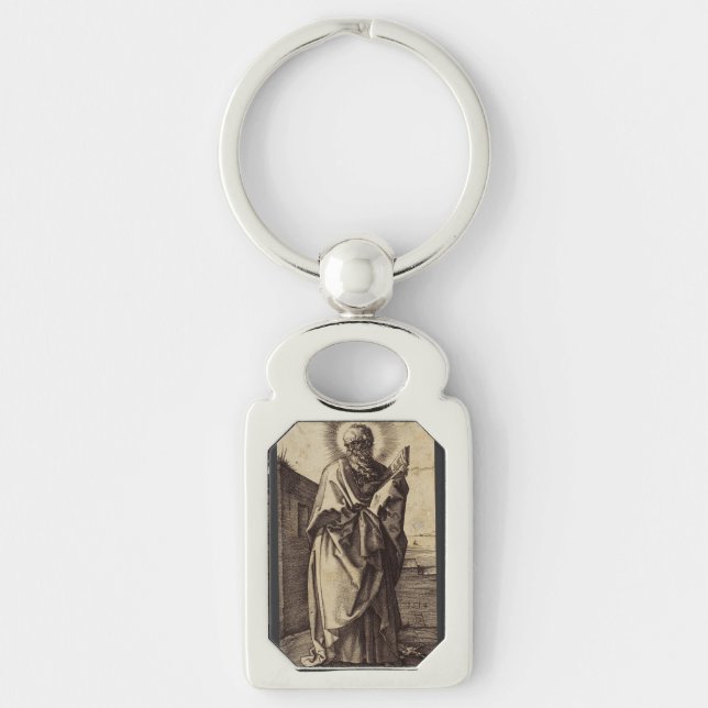 Saint Paul the Apostle Teacher of Nations Art Key Ring (Front)