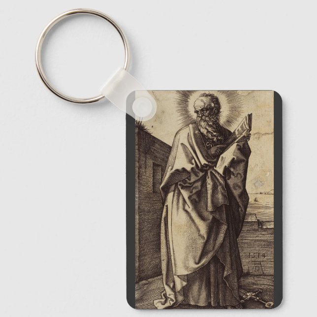 Saint Paul the Apostle Teacher of Nations Art Key Ring (Front)