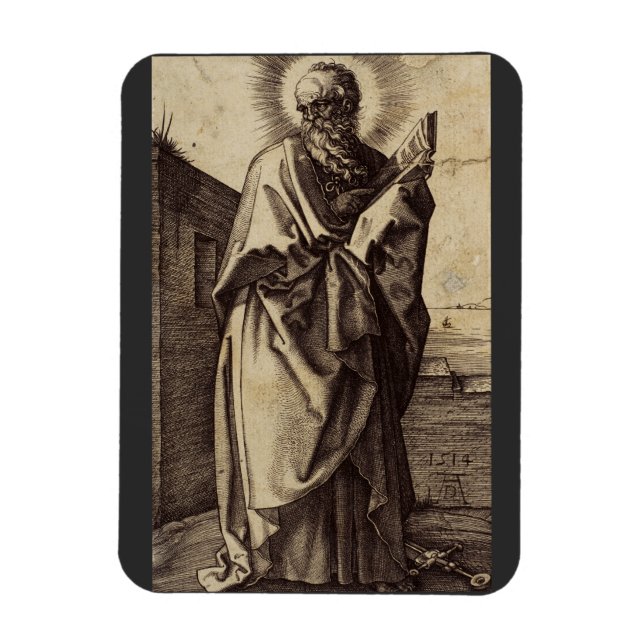 Saint Paul the Apostle Teacher of Nations Art Magnet (Vertical)