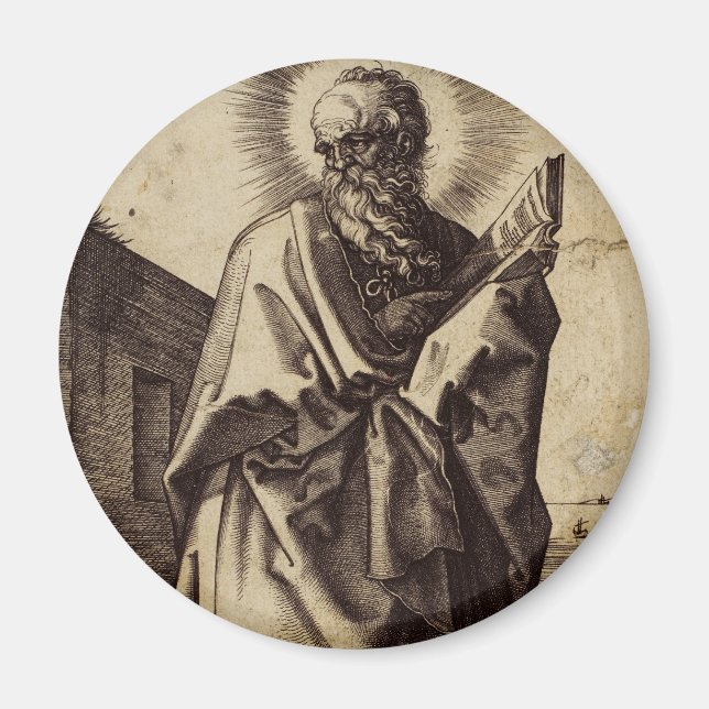 Saint Paul the Apostle Teacher of Nations Art Magnet (Front)