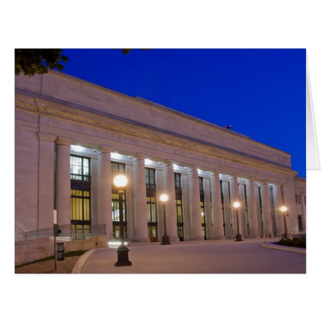 Saint Paul Union Depot at Night (Front Horizontal)