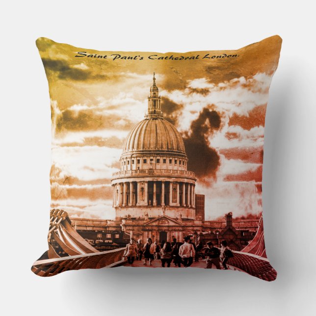 Saint Paul's Cathedral London. Cushion (Front)