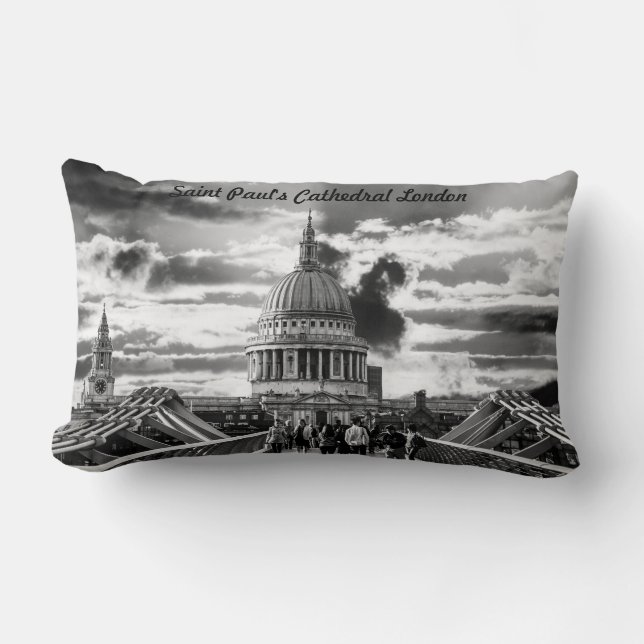 Saint Paul's Cathedral London. Lumbar Cushion (Front)