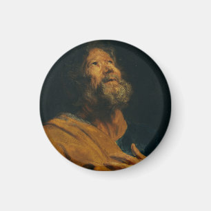 Saint Peter by Antoon van Dyck Magnet