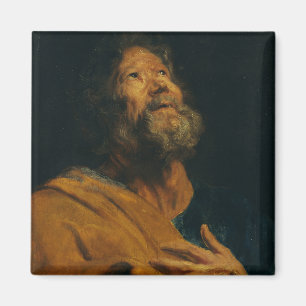 Saint Peter by Antoon van Dyck Magnet