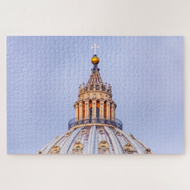 Saint Peter dome, Vatican city, Rome, Italy Jigsaw Puzzle (Horizontal)