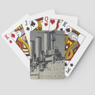 Saint Petersburg, Cruiser Aurora 2 Playing Cards