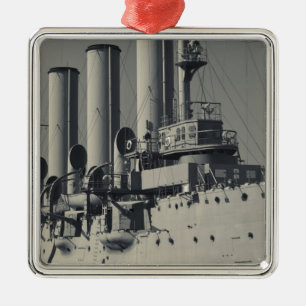Saint Petersburg, Cruiser Aurora Metal Tree Decoration