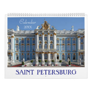 Saint Petersburg esthetic images architecture Calendar