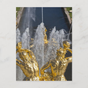 Saint Petersburg, Grand Cascade fountains Postcard