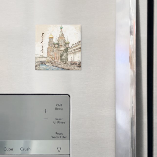 Saint Petersburg Russia Magnet | Historic European (In Situ (Fridge))