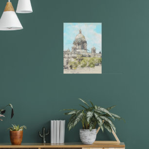 Saint Petersburg Russia Poster – Elegant Cityscape
