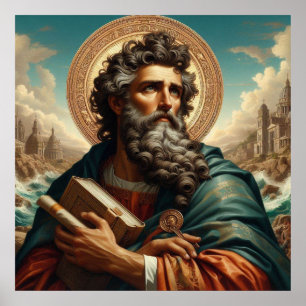 Saint Philip 0 4 x ~ Size 4" x 4" to 40" X 40" Poster