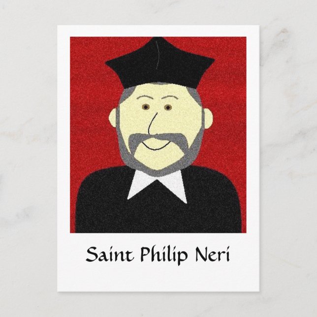 Saint Philip Neri Postcard (Front)