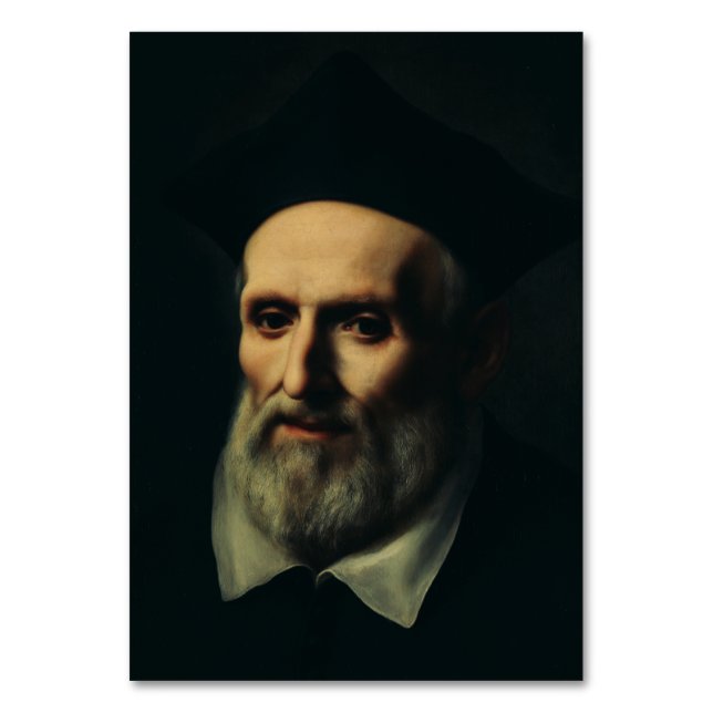 Saint Philip Neri Second Apostle of Rome Table Number (Front)