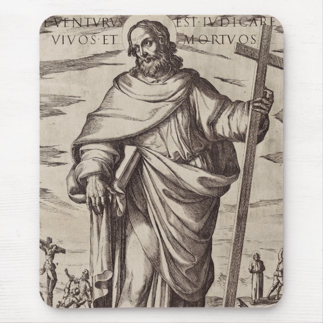 Saint Philip one of the Twelve Apostles Mouse Pad (Front)