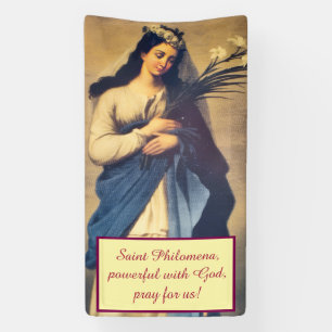 Saint Philomena Banner