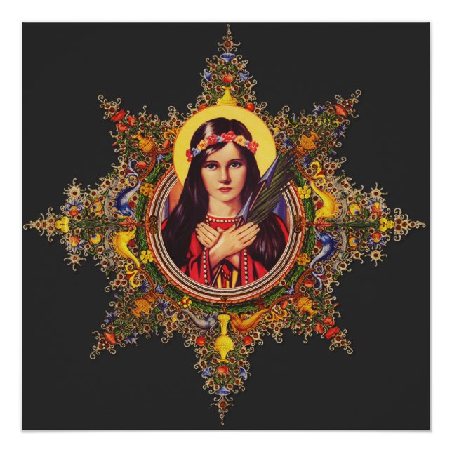 Saint Philomena Poster (Front)