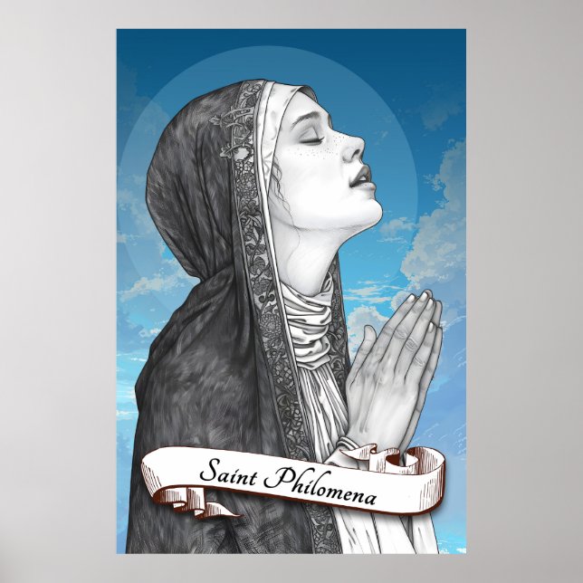 Saint Philomena Poster (Front)