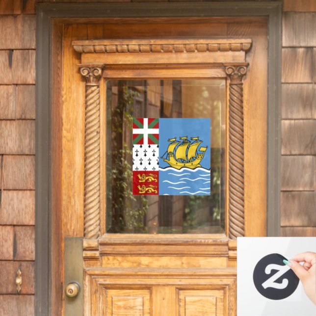 Saint Pierre and Miquelon flag (Home Door)