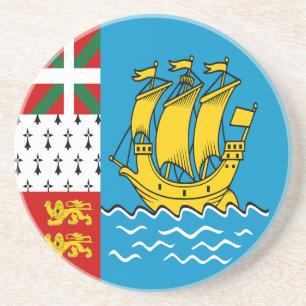 Saint Pierre and Miquelon Flag Coaster